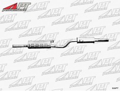 Center + rear exhaust muffler 750 / 101 Spider