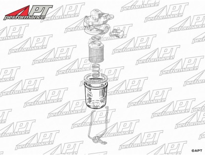 Fuel filter only glass 750 / 101 / 105 / Alfetta / Alfa 75