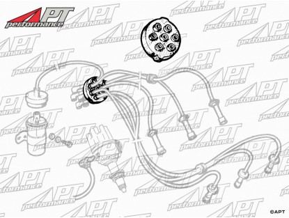 HT lead distributor rubber cap (7 holes) V6