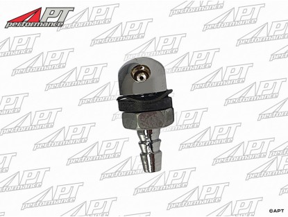 Washer jet chrome (single jet) Spider / Alfetta