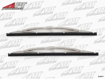 Set stainless steel wiper blades 330mm hook 105 1.S.
