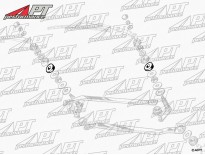 Plastic spacer for wiper spindle Spider  1970 - 1981