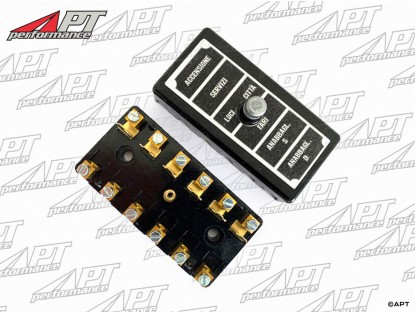 Fuse box 750 1. series  (6 fuses)