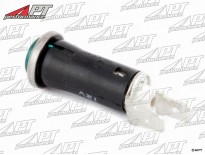 Indicator lamp with chrome frame (green)
