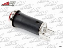 Indicator lamp with chrome frame (red)