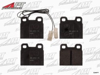Rear brake pads Alfetta + GTV/6 + Giulietta + 75