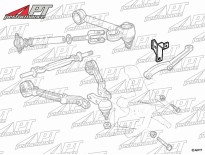 Front brake lining bracket set (2) 1300 - 2000 105/115