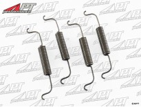 Set (4) rear brake shoe return springs 2000 / 2600