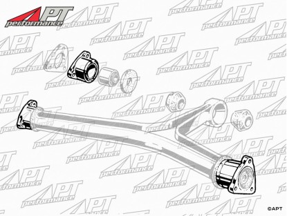 Housing for rear T-bar bush 1300 - 2000 Nord