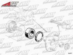 Rear wheel bearing kit left 116 / GTV6 / 75 all models 2
