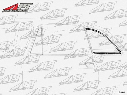 Rear side quarter window seal GT Bertone right or left