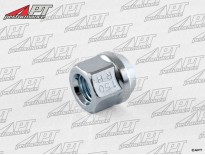 Wheel nut right-hand thread open chrome
