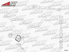 Rear sway bar rubbers Alfa 75 (19mm) Superpro 2