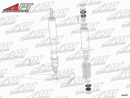 Set shock rubbers Alfa ES30 SZ / RZ SuperPro
