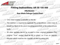 Watt link centre bush SuperPro Alfetta + 75