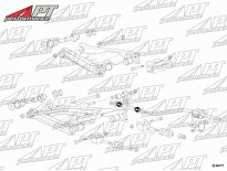 Sway bar / steering / air rubber grommet Ferrari SuperPro