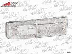 Turn signal lens front white Giulia Super left