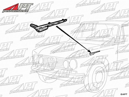Set (2) side markers Giulia Ti long version