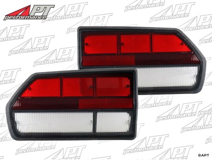 Set rear light lenses Alfa Romeo GTV4 / GTV6  rot / weiss