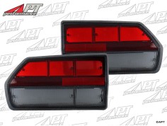 Set rear light lenses Alfa Romeo GTV4 / GTV6 smoked / red