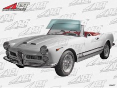 Windscreen clear 2000 / 2600 Touring Spider 2