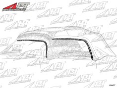 Set (2) side window soft top seals 750 / 101 Spider 2