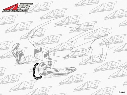 Set rubbers for overriders Duetto Spider