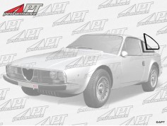 Rear quarter window rubber seal left Junior Zagato