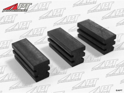 Rear side window rubber hinges GT Bertone (3 pcs.)