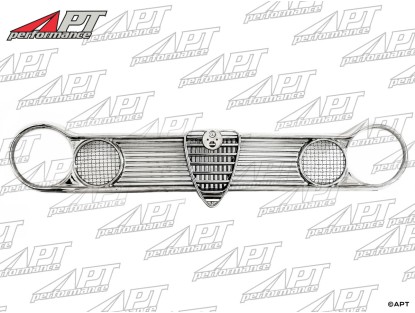 Front grille Giulia TI Super INOX / Race with mesh grill