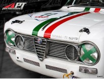 Front grille Giulia TI Super INOX / Race with mesh grill