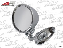 Universal round chrome exterior mirror (teardrop head)