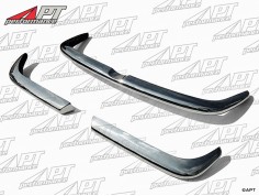 Bumper set Alfa 2000 Touring Spider stainless steel