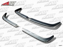 Bumper set Alfa 2000 Touring Spider stainless steel