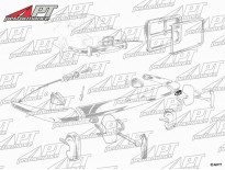 Front left / rear right bumper rubber block GT 2.Series
