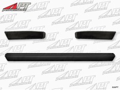Rear bumper (3 pcs.) plastic Spider 83-89