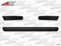 Rear bumper (3 pcs.) plastic Spider 83-89