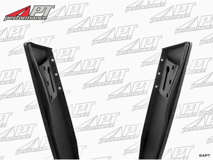 Rear bumper (3 pcs.) plastic Spider 83-89