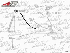 Screw for front deflector hinge  GT/ GTV Bertone 2