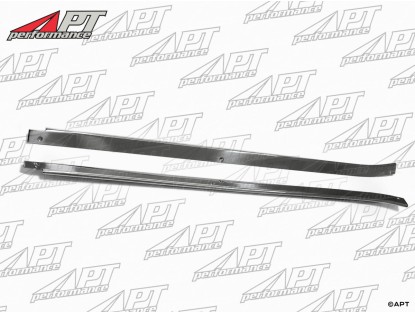 Set (2) lower inner rocker panel chrome trim Alu 750 Spider