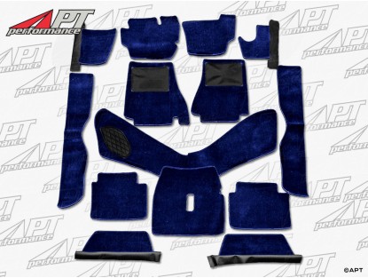 Carpet set velours Deluxe blue Montreal with air con