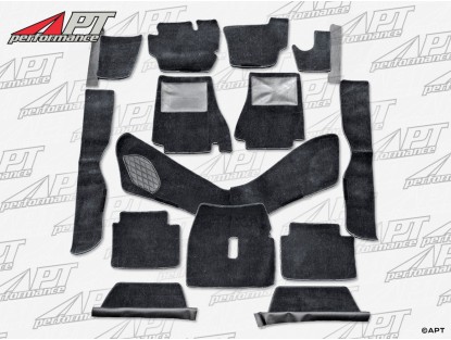 Carpet set velours anthracite Montreal w/out air con