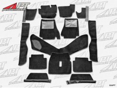 Carpet set black  Alfa Romeo Montreal