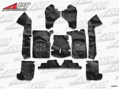 Carpet set black Spider Serie 4 1990 - 1993
