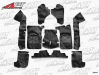 Carpet set black Spider Serie 4 1990 - 1993