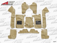 Carpet set tan Spider Serie 4 1990 - 1993