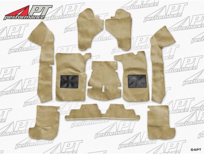 Carpet set tan Spider Serie 4 1990 - 1993
