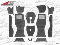 Carpet set granite grey bouclé Deluxe 2000 GTV Bertone