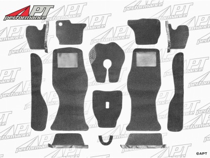 Carpet set granite grey bouclé Deluxe 2000 GTV Bertone