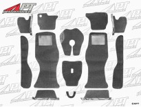 Carpet set granite grey bouclé Deluxe 2000 GTV Bertone